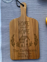 Load image into Gallery viewer, Home Sweet Home - Engraved Acacia Serving Board
