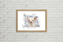 Load image into Gallery viewer, Framed Watercolour Style Pet Portrait

