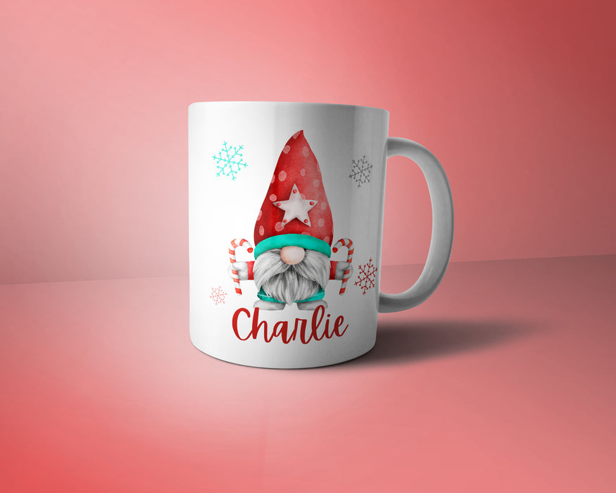 Gonk Personalised Christmas Mug