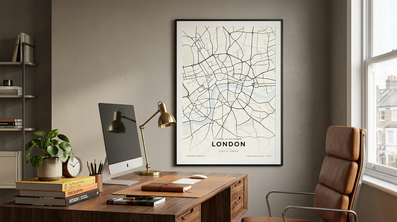 Custom Map Prints