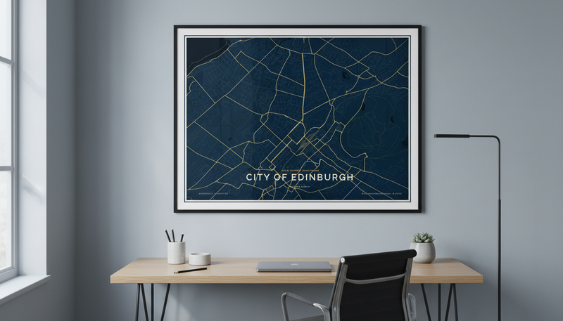 Custom Map Prints