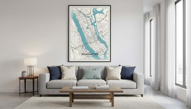 Custom Map Prints