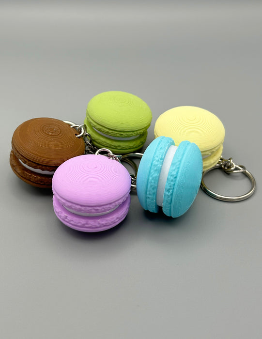 Clicky Fidget Macaron / Macaroon keychain