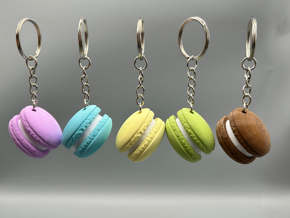 Clicky Fidget Macaron / Macaroon keychain