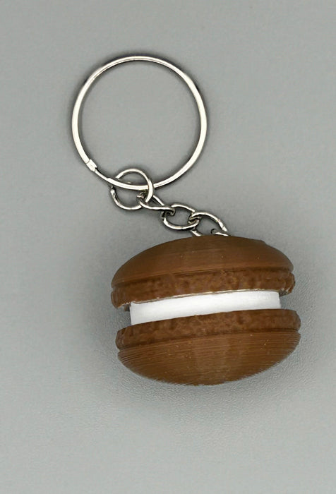 Clicky Fidget Macaron / Macaroon keychain