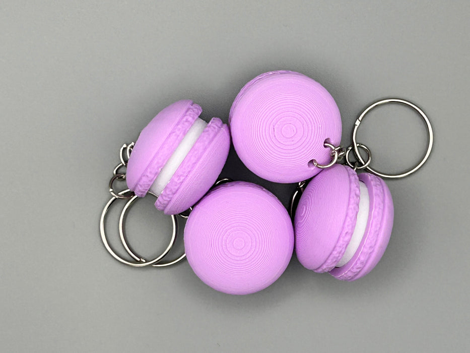 Clicky Fidget Macaron / Macaroon keychain