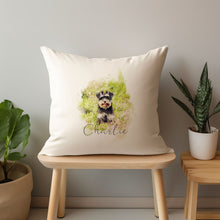 Load image into Gallery viewer, Watercolour Portrait Pet - Personalised Cushion
