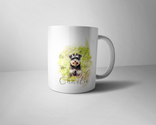 Load image into Gallery viewer, Watercolour Portrait Pet - Personalised Mug
