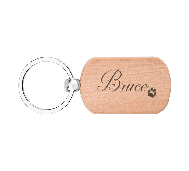 Personalised Dog Key Ring