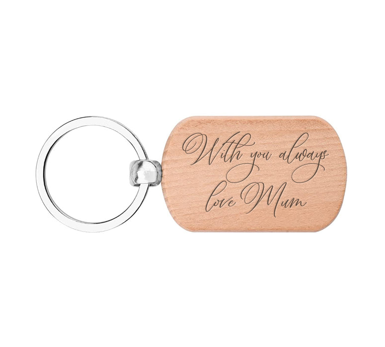 Personalised Signature Key Ring