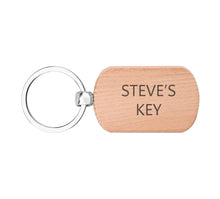 Load image into Gallery viewer, Personalised Text Key Ring
