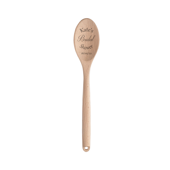 Wooden Spoon - Bridal Shower/Wedding Spoon - Personalised Bridal Gift