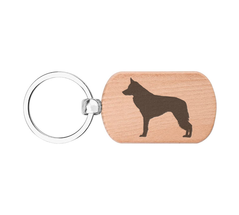 Personalised Dog Key Ring